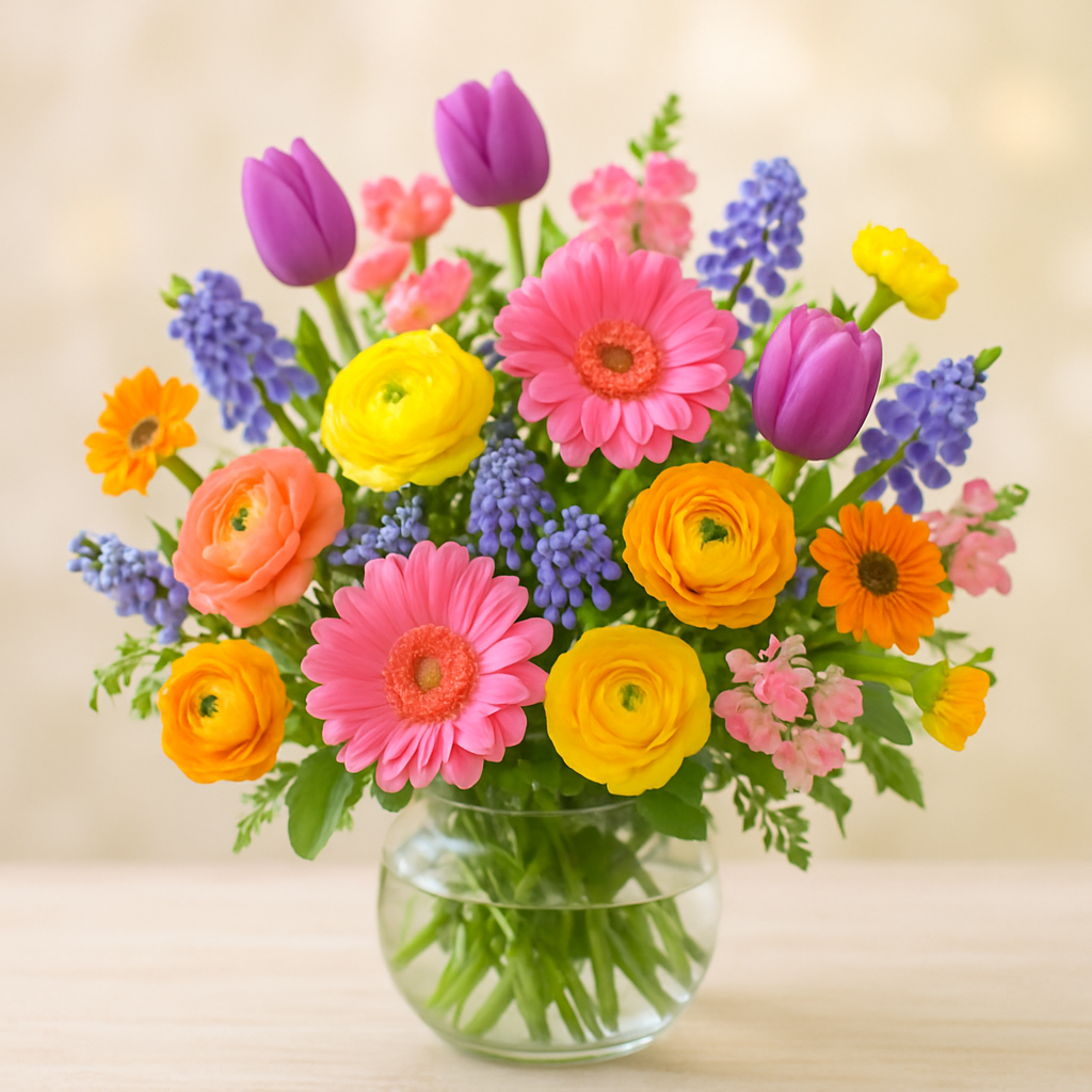 Schöne Blumenarrangements
