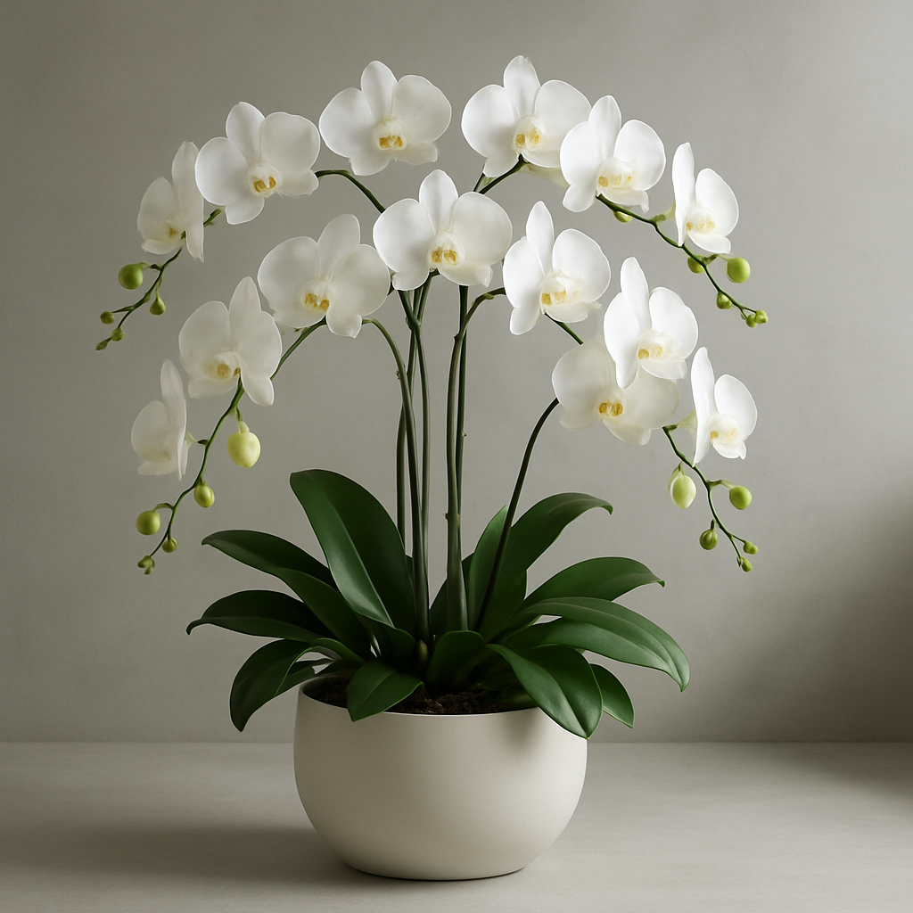 Elegant orchid arrangement